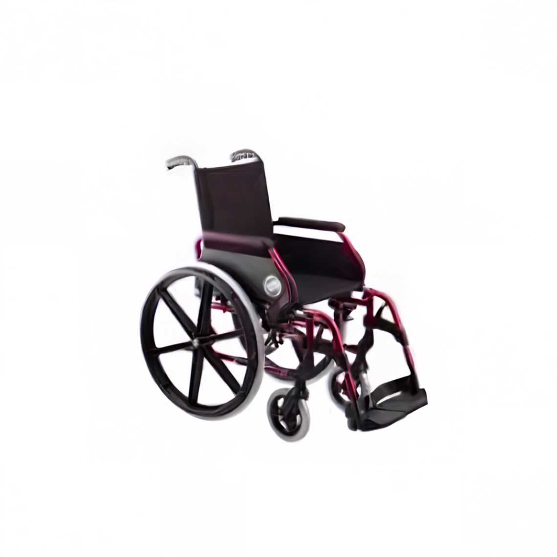 Silla de ruedas utilizada para presentar el servicio de alquiler de Farmacia Ortopedia Lerma